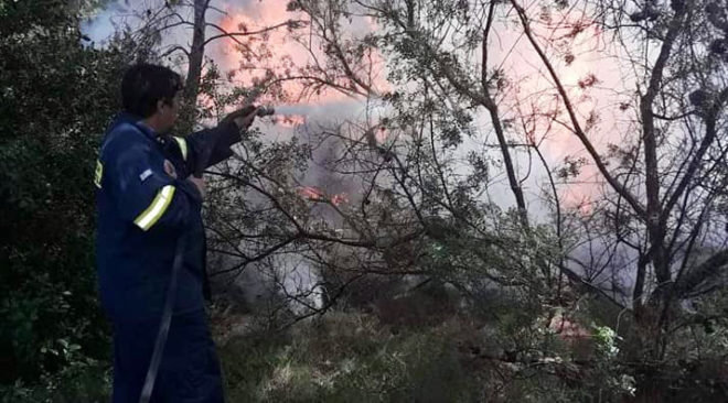 Στο Καβούρι το πρώτο σοβαρό συμβάν πυρκαγιάς για φέτος