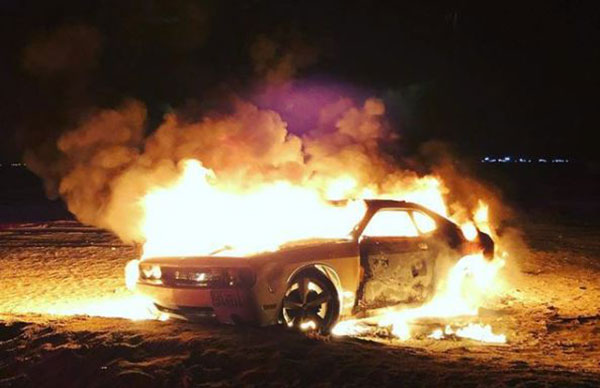 Σε πρώην παράγοντα της Παναχαϊκής ανήκει το αυτοκίνητο που κάηκε στη Γλυφάδα