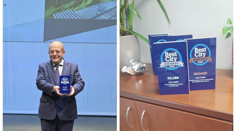 Δύο βραβεία για τον Δήμο Γλυφάδας στα Best City Awards