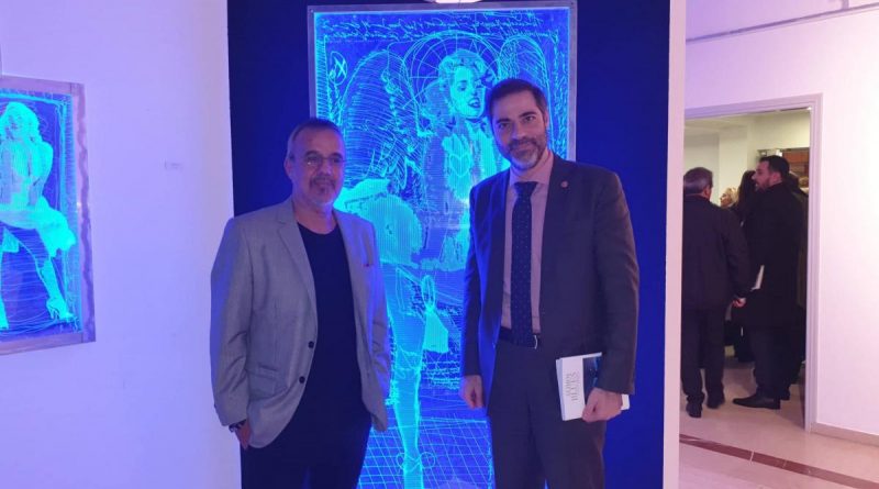 Δεκάδες φίλοι της τέχνης έδωσαν το «παρών» στην έκθεση «ALIMOS BLUES» του Χρήστου Αντωναρόπουλου