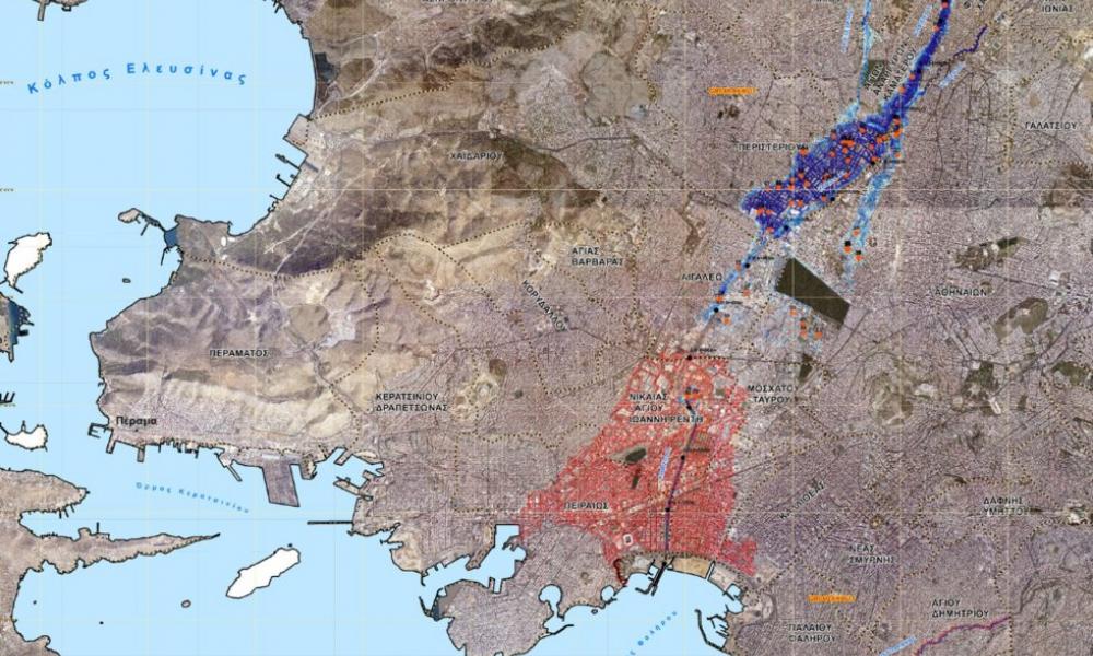 Εφιαλτική πρόβλεψη για την Αττική από τον καθηγητή Μπελαβίλα: Αυτές οι περιοχές θα πλημμυρίσουν αν υπερχειλίσουν Κηφισός και Ιλισσός